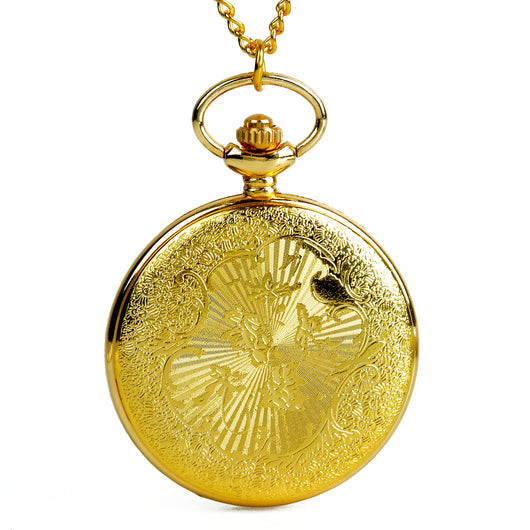 Reloj de Bolsillo Clásico Dorado Grande - Image 5