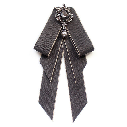 Corbata Moño Blanca Estilo Campus para Uniforme Ejecutivo y Azafata - Image 8