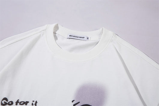 Camiseta de Algodón Estampada de Manga Corta para Hombre - Image 16