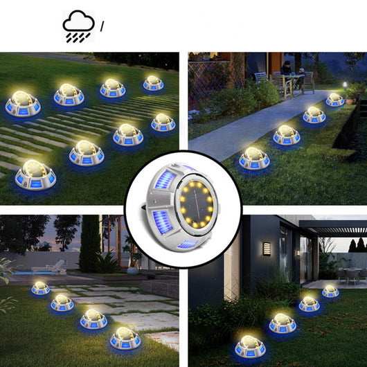 Lámpara Solar Luminosa para Terraza y Jardín - Image 5