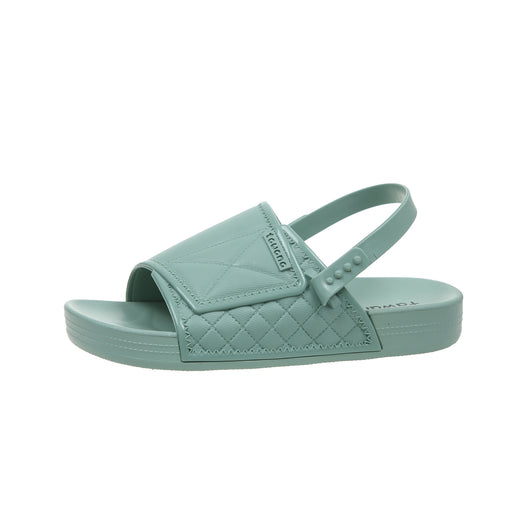 Sandalias Casuales de PVC Color Sólido - Comodidad y Estilo - Image 5