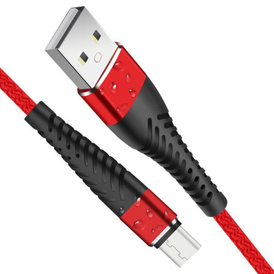 Cable de Carga Rápida y Datos USB-C con Tejido de Nylon Reforzado - Image 4