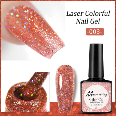 Esmalte de Uñas UV Láser con Lentejuelas Diamante Brillante - Image 8