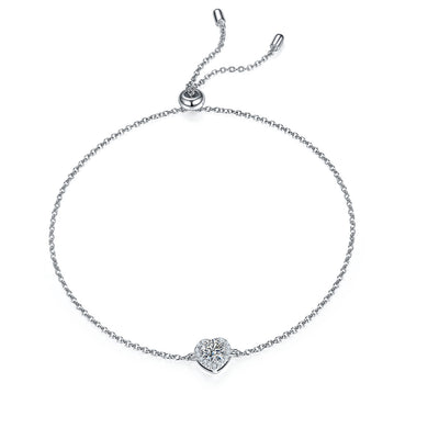 Pulsera de Plata 925 Estilo Ins con Diamantes - Diseño Minimalista y Elegante - Image 9