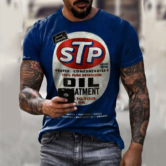 Playera Deportiva Slim Fit para Hombre con Diseño Estampado - Image 8