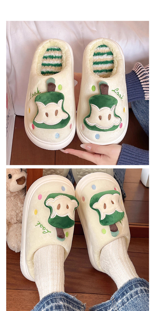 Pantuflas Térmicas de Algodón con Suela Antideslizante para Mujer - Image 21