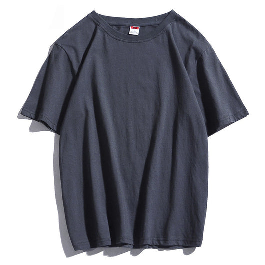 Camiseta Básica de Algodón Puro Manga Corta - Image 23