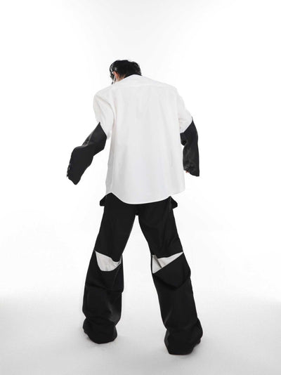 Cardigan Acolchado con Diseño de Costuras y Hombreras - Image 5