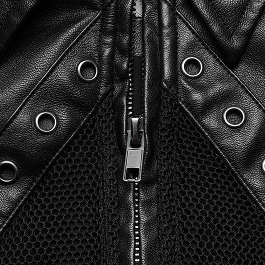 Chaqueta de Cuero Corta para Mujer - Estilo Sofisticado y Moderno - Image 11