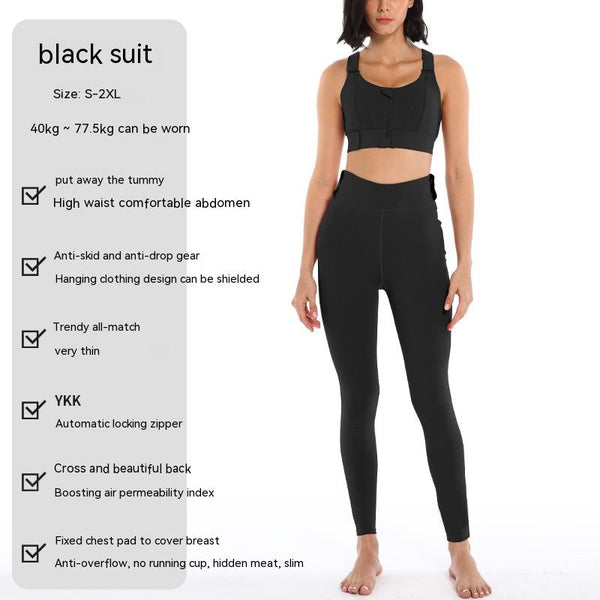 Conjunto Deportivo Ajustado Premium para Mujer - Ropa de Yoga Profesional - Image 3