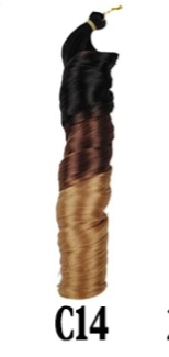 Extensiones de Cabello Crochet Ondas Sueltas Africanas con Asa - Rizo Grande - Image 11