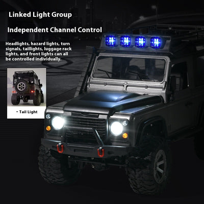 Vehículo 4x4 Todoterreno RC con Faros LED Controlables - Image 3