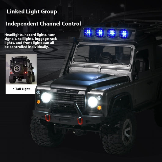 Vehículo 4x4 Todoterreno RC con Faros LED Controlables - Image 3