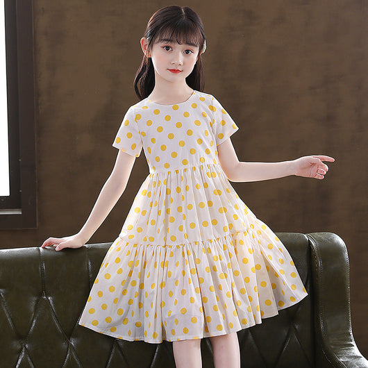 Vestido Floral de Algodón para Niñas - Diseño Moderno y Cómodo - Image 6
