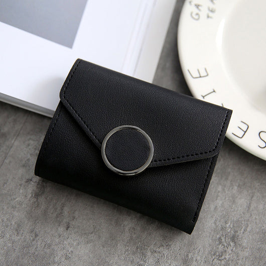 Billetera Retro Británica Mujer Patrón Lichi Triplicado Compacto - Image 16