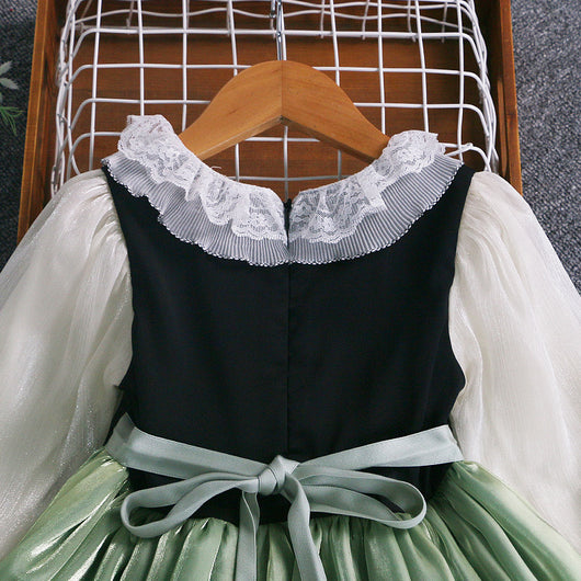 Vestido Largo de Manga Larga para Halloween Niñas - Image 5