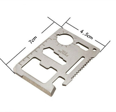 Tarjeta Herramienta Multiusos Táctica para Camping y Supervivencia - Image 10
