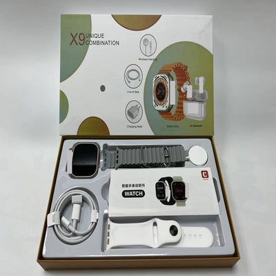 Reloj Inteligente 6 en 1 con Powerbank Inalámbrico, Auriculares Bluetooth y Correas Intercambiables - Image 11