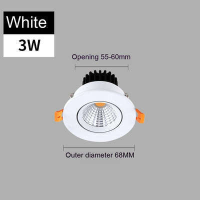 Foco LED Empotrable Antideslumbrante con Luz Variable y Tres Colores - Image 23