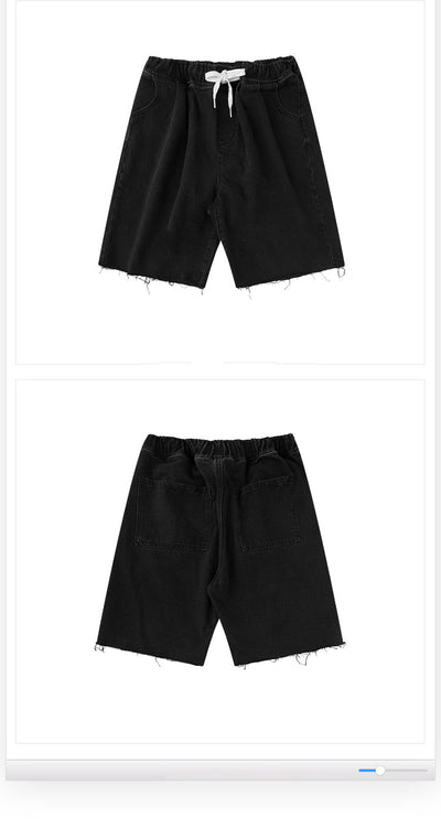 Shorts Denim Retro Estilo Hong Kong en Tonos Claros - Image 10
