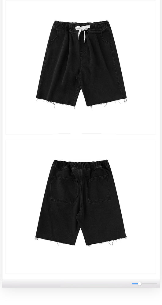 Shorts Denim Retro Estilo Hong Kong en Tonos Claros - Image 10