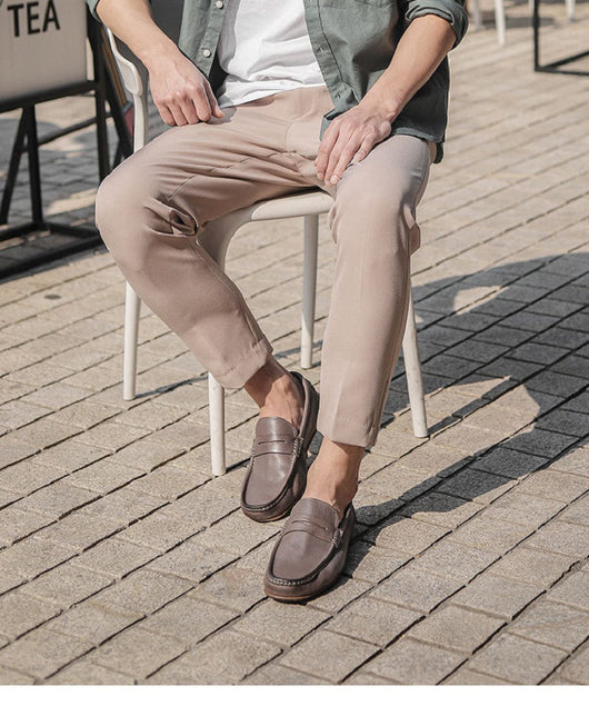 Zapatos de Cuero Estilo Británico para Hombre - Image 3
