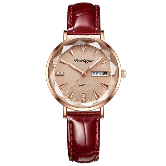 Reloj para Mujer Calendario Dual de Cuarzo - Image 3