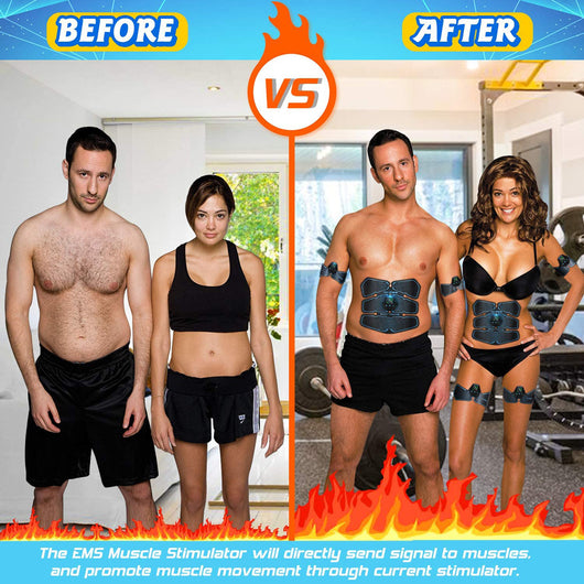 Parches Abdominales Inteligentes con Estimulación Muscular - Set de 6 Unidades - Image 14