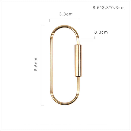 Gancho Colgante de Cobre Puro Diseño Nórdico Minimalista - Image 11