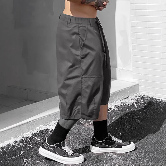 Pantalones Capri de Trabajo Casual Trendy para Hombre Talla Grande - Image 2