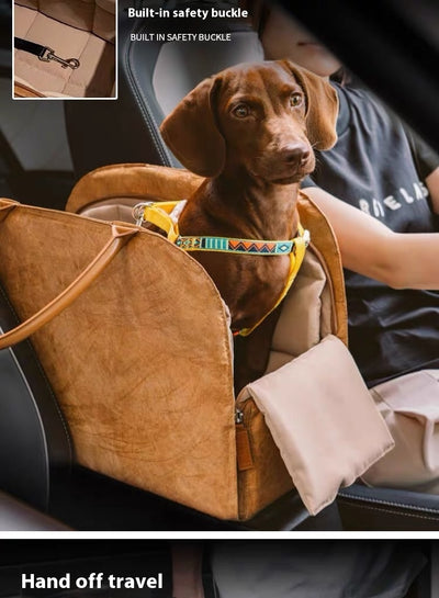 Bolsa Transportadora Portátil para Mascotas con Kennel para Auto - Image 11