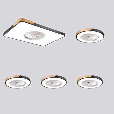 Lámpara Ventilador Nórdico para Dormitorio y Comedor - Combo 2 en 1 - Image 25
