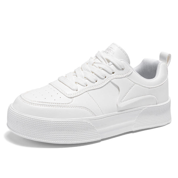 Tenis Blancos Casuales Versátiles para Hombre