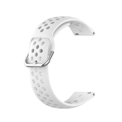 Correa de Reloj de Silicona Porosa con Hebilla Recta - Image 34