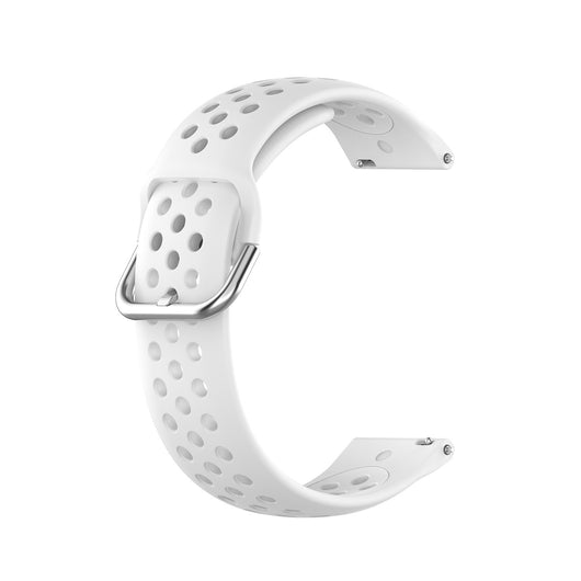 Correa de Reloj de Silicona Porosa con Hebilla Recta - Image 34