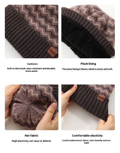 Gorro Tejido Cálido con Cuello para Invierno - Protección Contra el Frío - Image 8