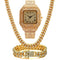 Set de 3 Relojes de Cuarzo Elegancia Romana