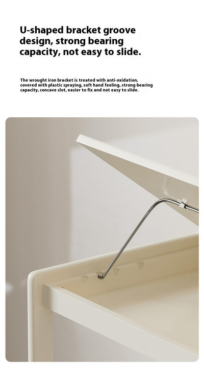 Mesa Auxiliar de Madera Maciza con Almacenamiento Removible - Image 21