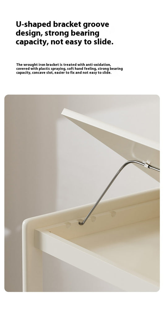 Mesa Auxiliar de Madera Maciza con Almacenamiento Removible - Image 21