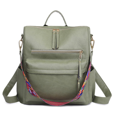 Mochila de Cuero Vintage con Gran Capacidad - Image 20