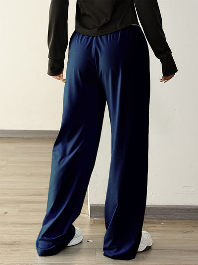 Pantalones Deportivos Mujer Cintura Ajustable Contraste de Colores - Image 14