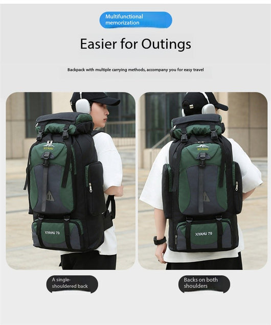 Mochila de Trekking 70L para Senderismo, Camping y Viajes de Aventura - Image 14