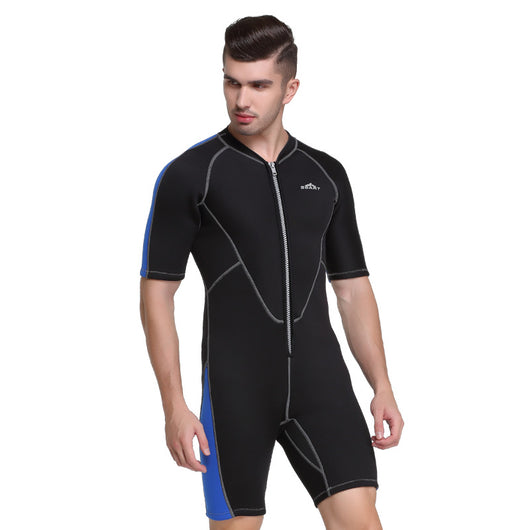 Traje de Neopreno Unisex Grueso con Manga Corta para Buceo y Surf - Image 9