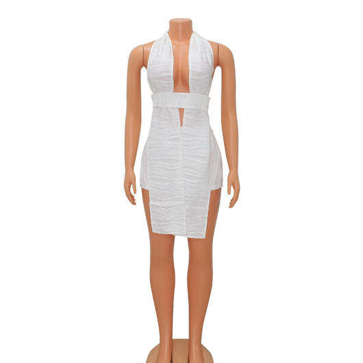 Conjunto Dos Piezas Blusa Escotada con Pliegues y Pantalón con Borlas - Image 8