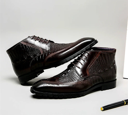Botas Martin de Cuero Vacuno Transpirable para Hombre - Image 9