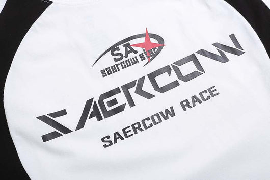 Playera Retro Racing Multicolor Cuello Redondo Manga Corta - Image 5