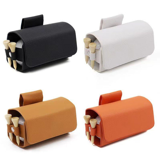 Bolsa de Accesorios Golf Cuero Diseño Japonés y Coreano - Image 4