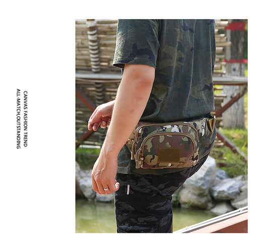 Riñonera Táctica Militar Camouflage - Mochila de Nylon para Deportes Outdoor - Image 37
