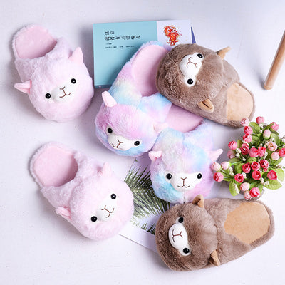 Pantuflas Alpaca Adorables para Casa - Image 19