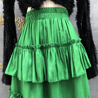 Falda Midi Capas de Encaje Estilo Volantes para Mujer - Image 4